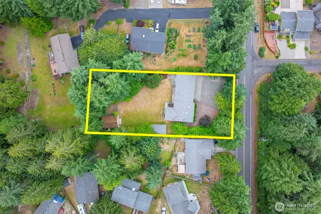 .49 of an acre