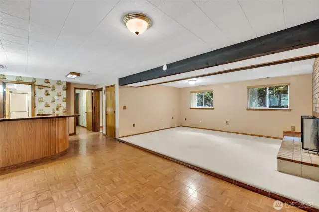 Downstairs