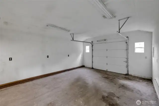 Back Yard garage inside