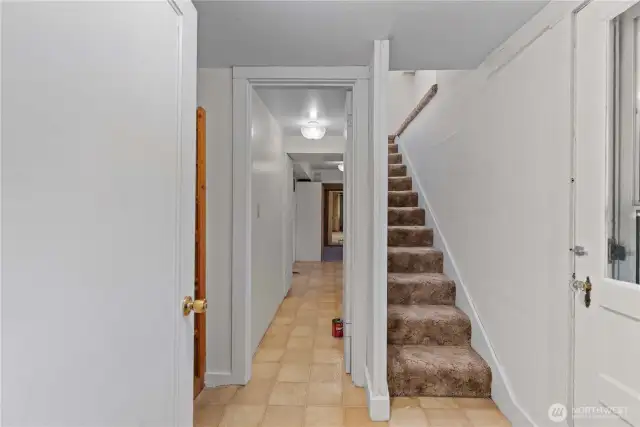 The lower level offers so many possibilities.
