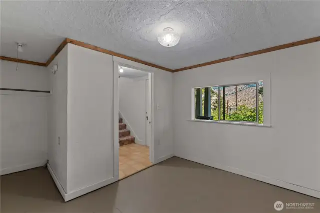 Here is the third bedroom, of course with a Lake Chelan view!