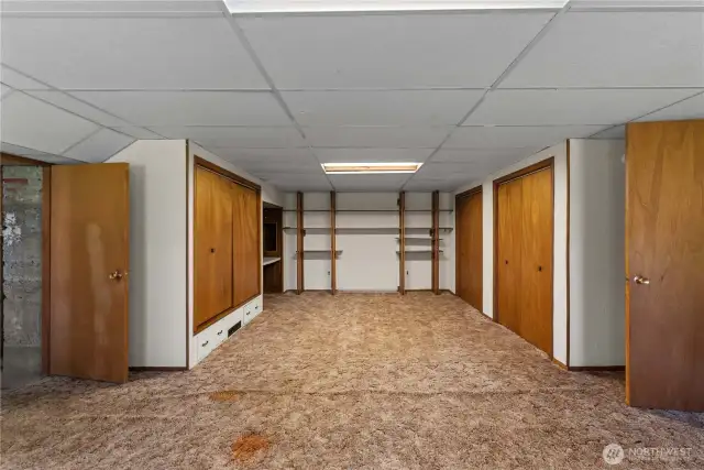 This has been used as a game room, family room, and bedroom. Lots of options for creative uses to meet your needs.