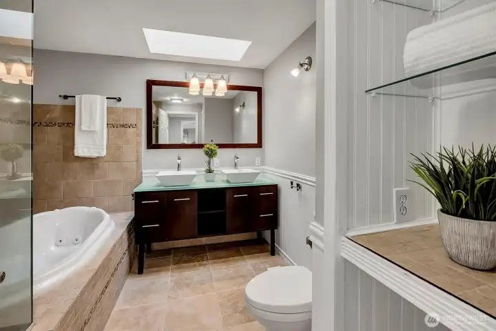 Primary bath.