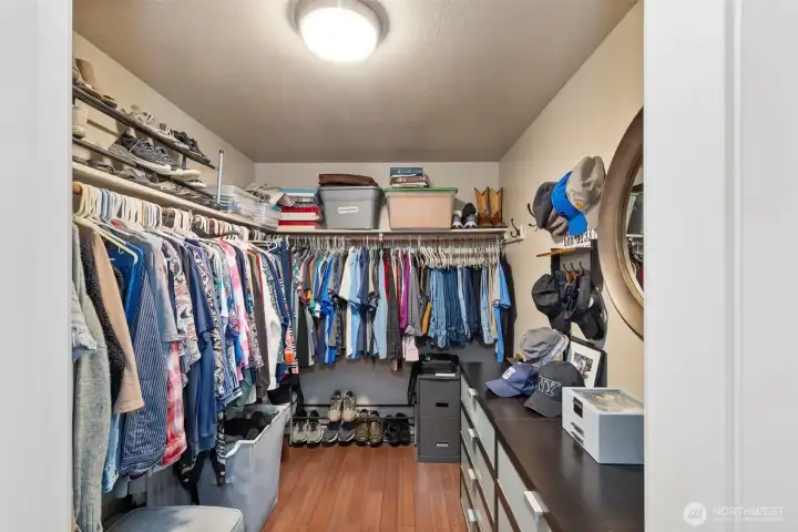 Master Walk in Closet