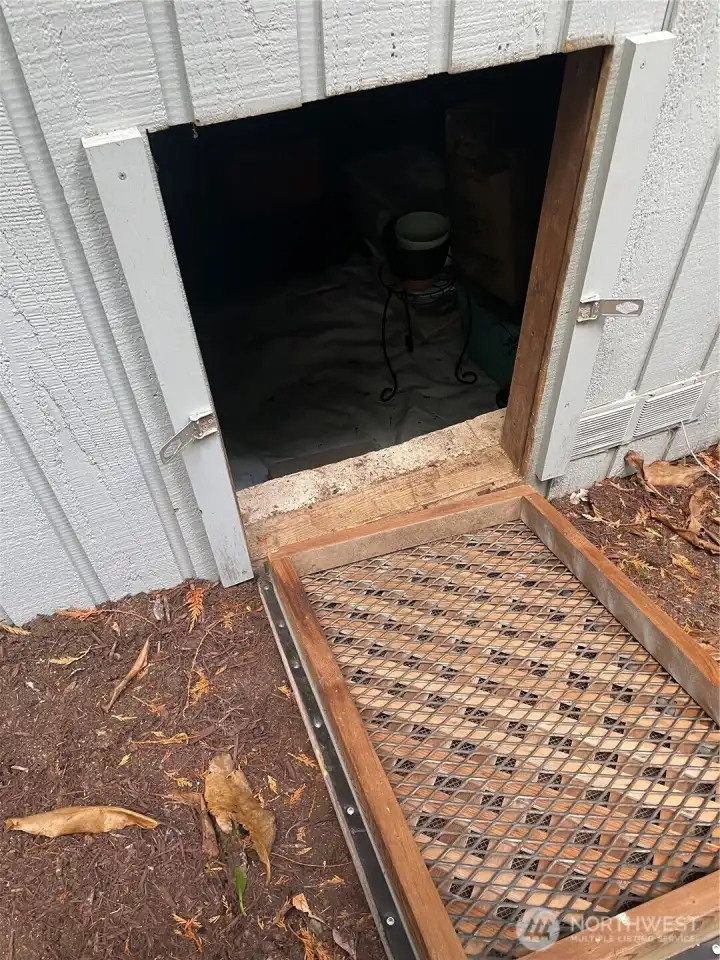 Access to crawl space under condo