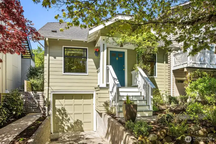 Classic front porch.