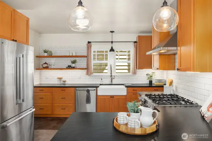 The kitchen will render you speechless.