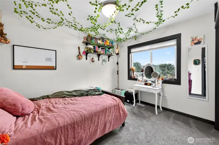 View of the third bedroom located on the second floor.  All of the bedrooms feature good size closets.