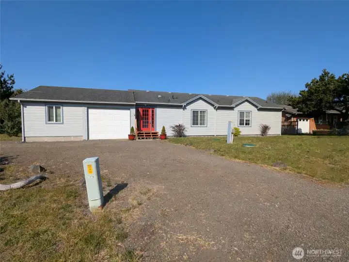 Big circular driveway