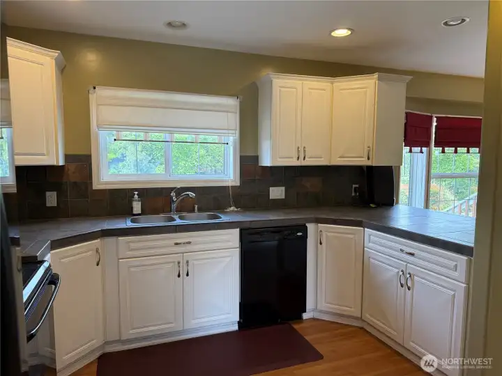 Kitchen with eating space