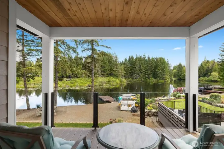 View from your primary suite balcony.