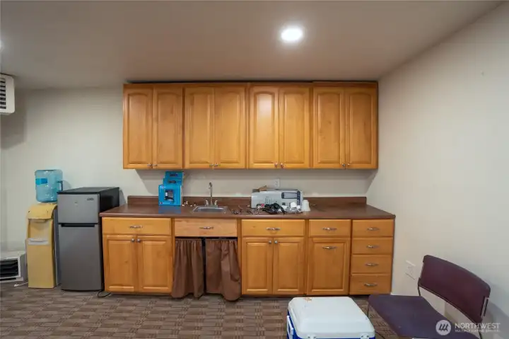 Office in the garage