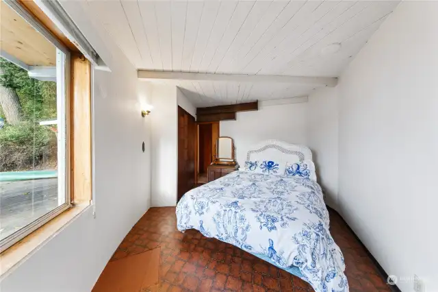 Bedroom with a view.