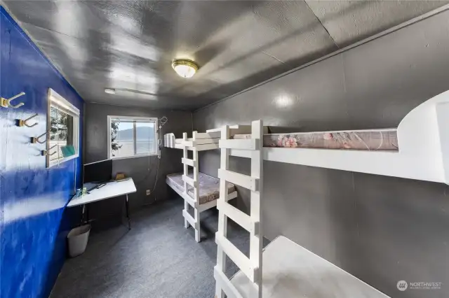 Bunkhouse feel like camping.