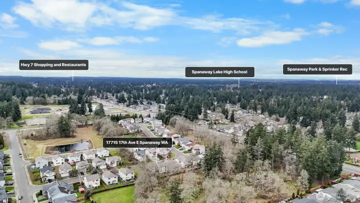 Close to shopping, dining, schools, and local recreation — everything you need is within easy reach