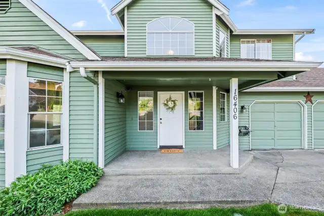 Inviting covered entry