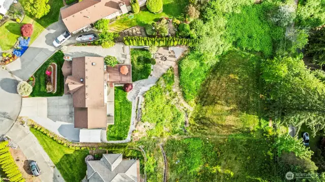 Endless opportunities on this over half acre lot in Lake Tapps