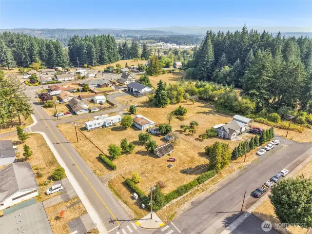 Current utility hookups can be upgraded for multiplexes per City, buyer to verify.