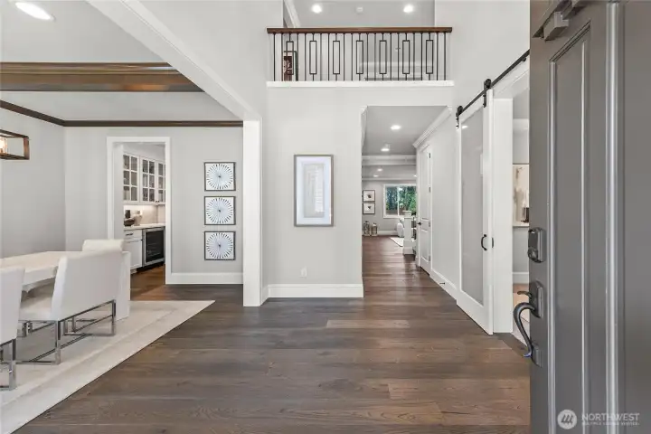 Elevated front entry