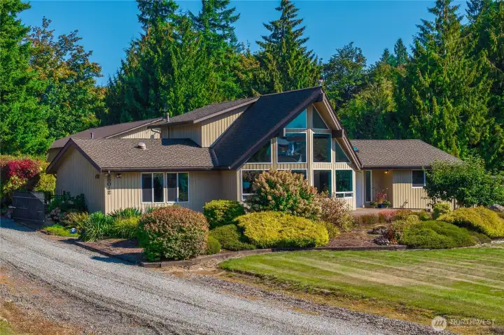Sold well built and maintained Cedar Home, Bright open floor plan