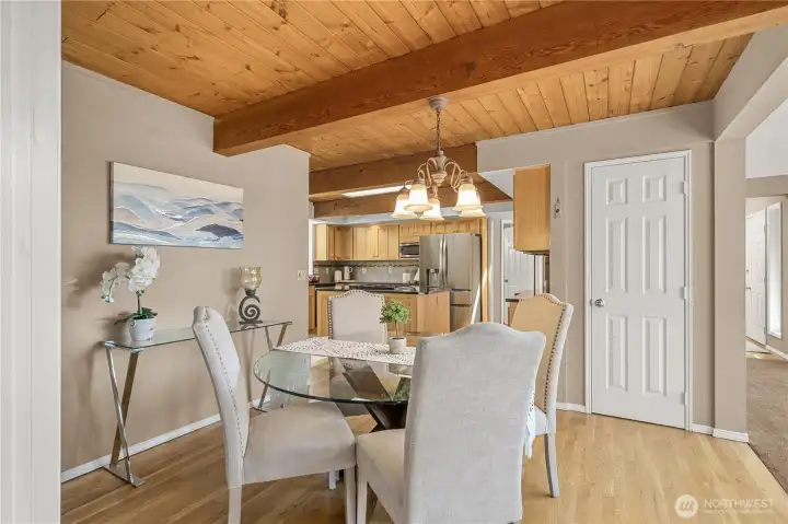 Large pantry and separate dining room