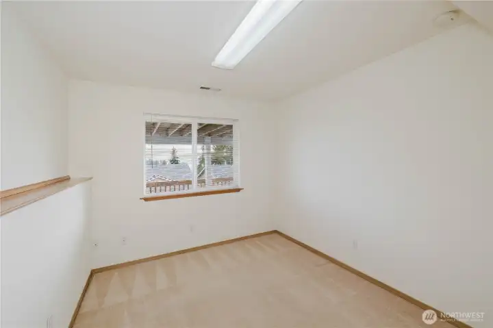 Another view of bedroom # 2 on the lower level.