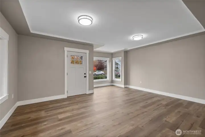 Entry and Living Room