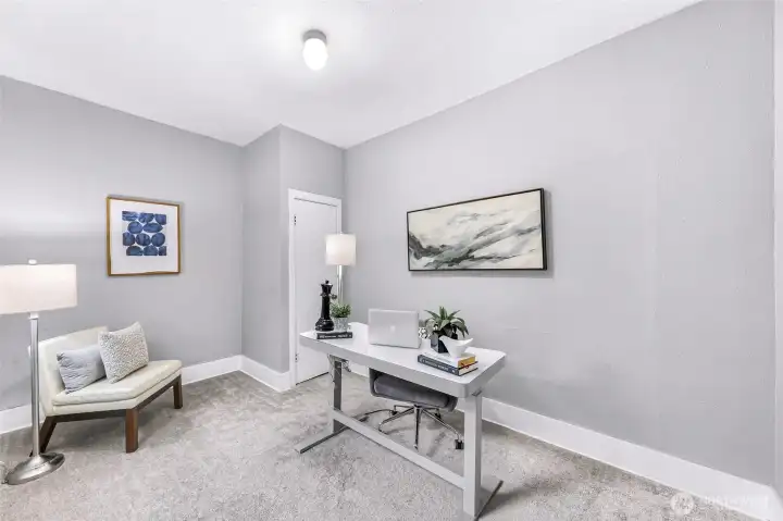 Office or second bedroom on Main.