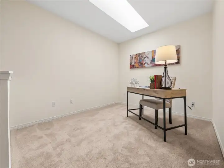 Upstairs loft - great for a quiet retreat or work space.