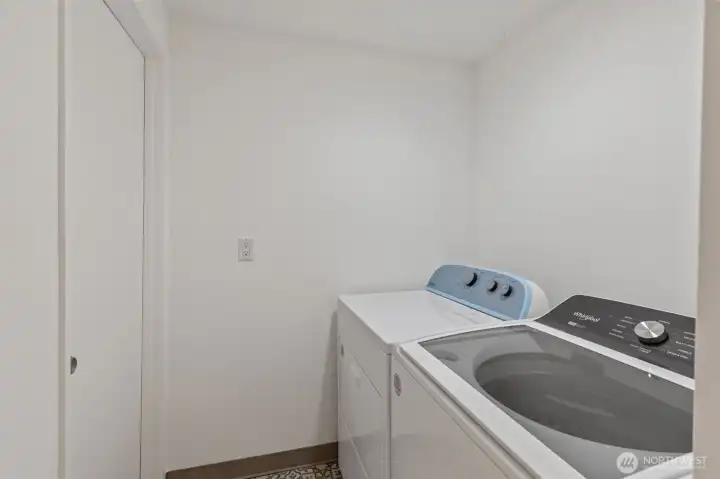 Laundry room.