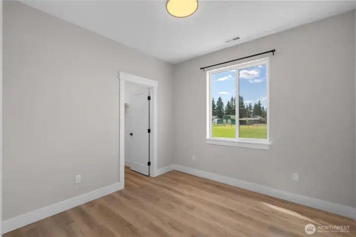 Bedroom 3 with walk-in closet