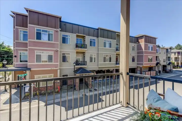 View from Covered Balcony