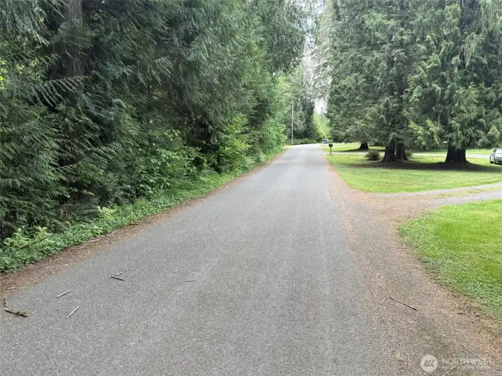 Paved Street to Entrance