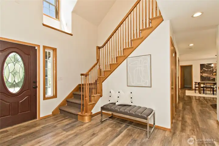 Bright entry