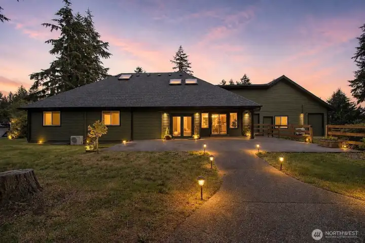 Back of home