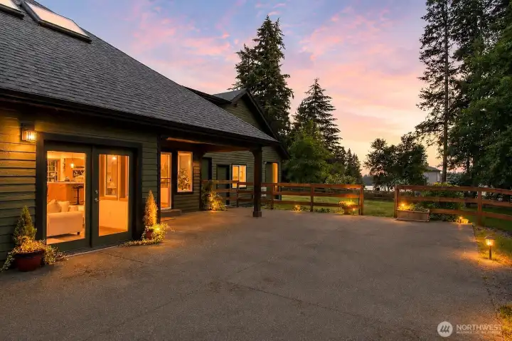 Great patio