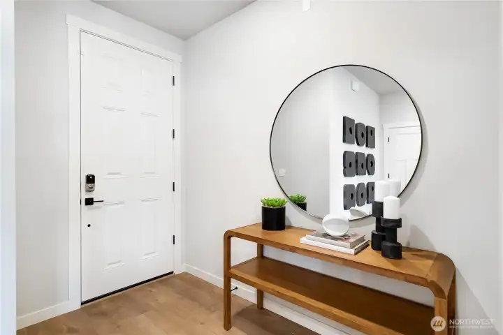 Model Home: Open Foyer