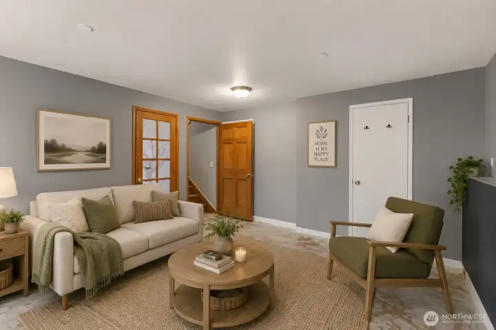 Bonus area downstairs - potential MIL. Virtually Staged Bonus area downstairs - potential MIL. Virtually Staged