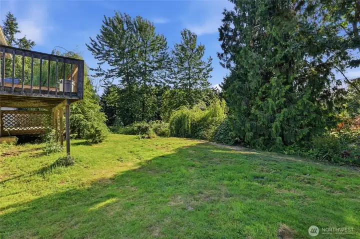 Private backyard Private backyard