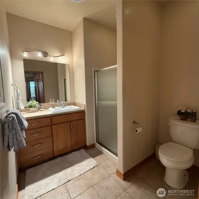 Bathroom Off Garage