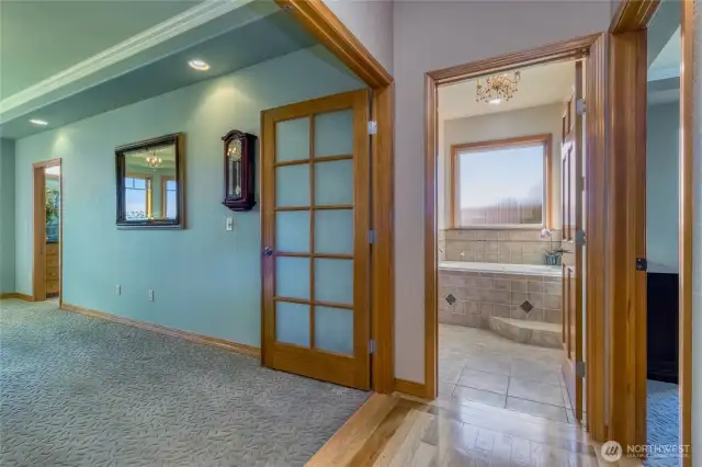 Primary Suite Entrance w/Dbl Doors