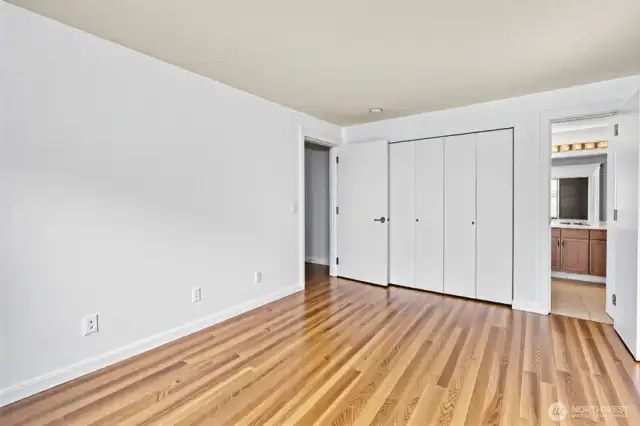 Empty Master Bedroom.