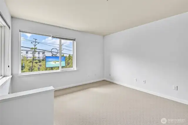 Empty Bedroom.