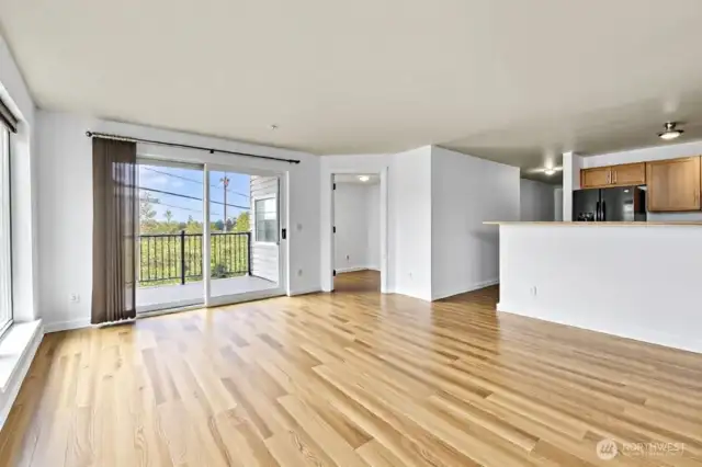 Empty living room.