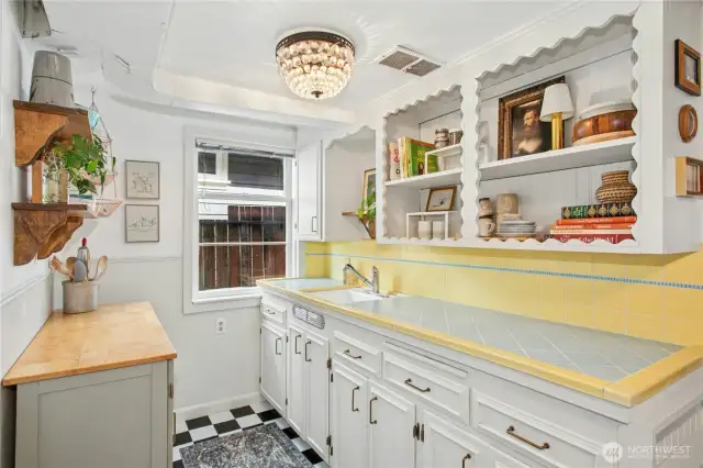 Downstairs kitchen
