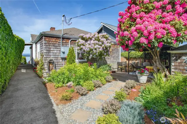 Enjoy the beautiful garden