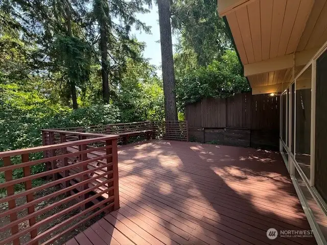 Huge deck just painted