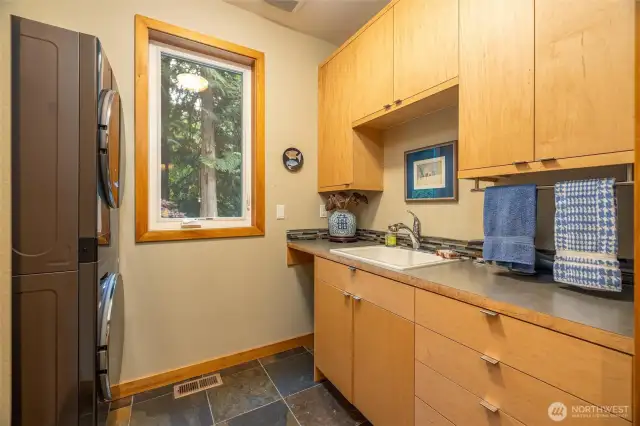Main floor laundry room