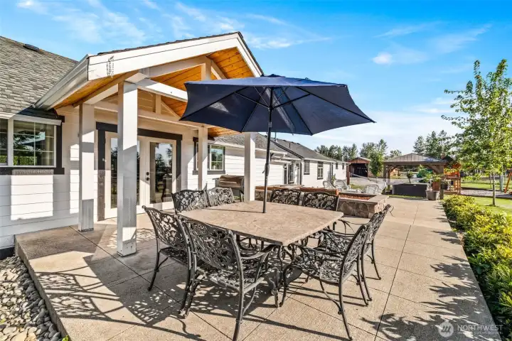Back patio
