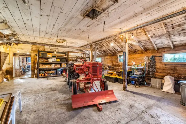 Party barn storage